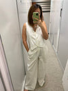 Emma Vest  in Natural White