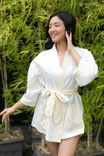 Neutral Colorway Linen Robe